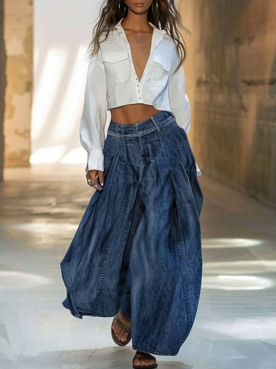 Casual Loose Retro Jeans